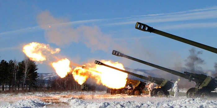 Оккупанты обстреляли из 152-миллиметровой артиллерии Троицкое