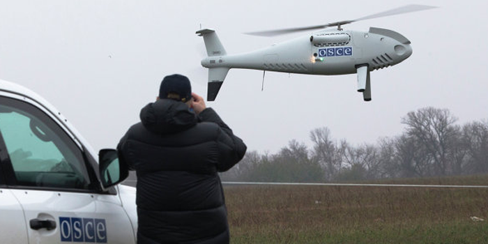 Біля Донецької фільтрувальної станції збили безпілотник ОБСЄ