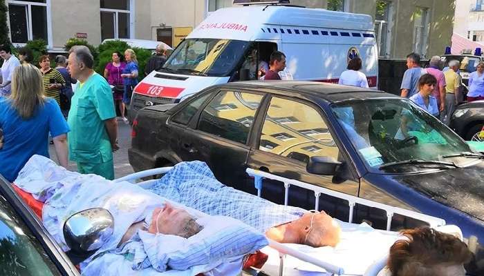 В Луцке пришлось провести эвакуацию из областной больницы