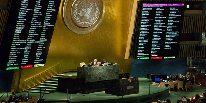 Генассамблея ООН признала РФ страной-оккупантом Крыма