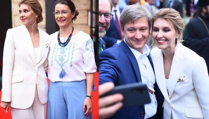 Перша леді України вразила черговим діловим нарядом