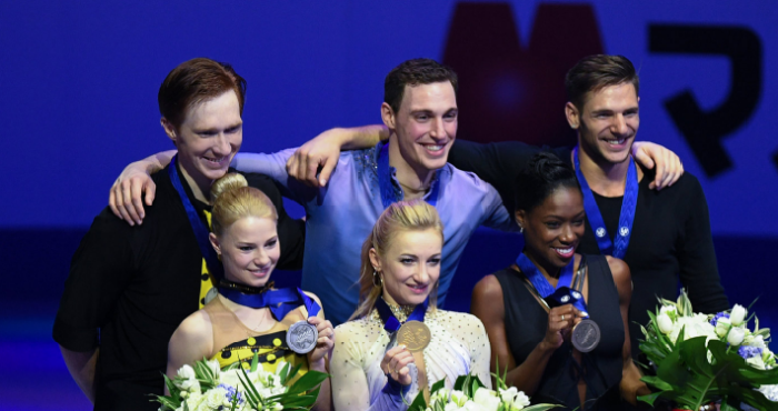 На ЧМ по фигурному катанию украинка Савченко установила два мировых рекорда