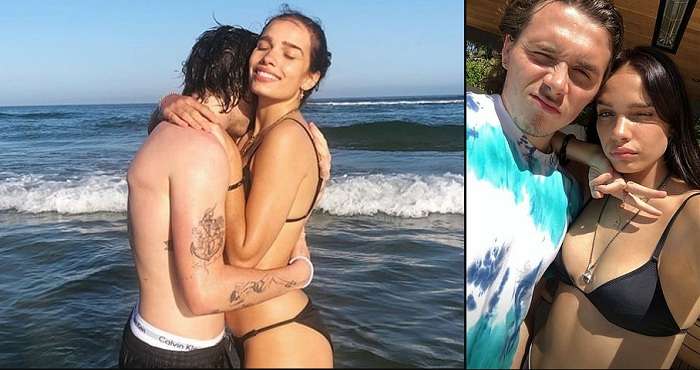 Сын Виктории Бекхэм отдохнул в Малибу с любимой