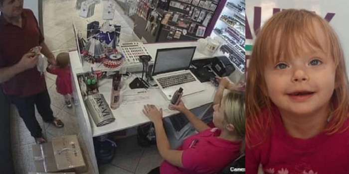 Во Львове трехлетнюю девочку оставили в магазине