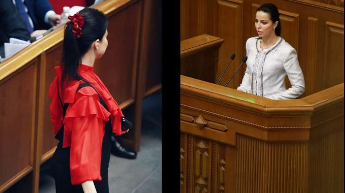 Депутатку «Слуги народа» раскритиковали за наряд