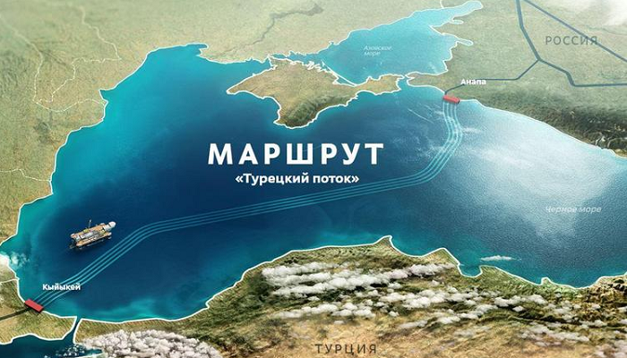 «Газпром» завершил строительство морских участков «Турецкого потока»