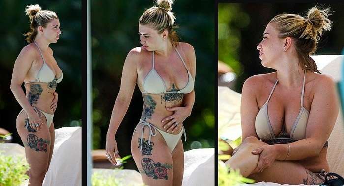 Английская модель Оливия Бакленд показала татуировки