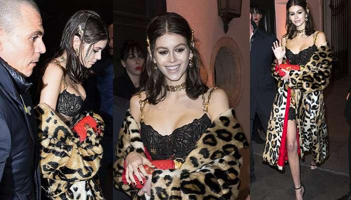 Несовершеннолетняя дочь Синди Кроуфорд дебютировала в откровенном наряде