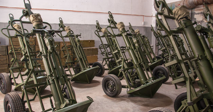 На Донбассе взорвался миномет Молот, есть раненые