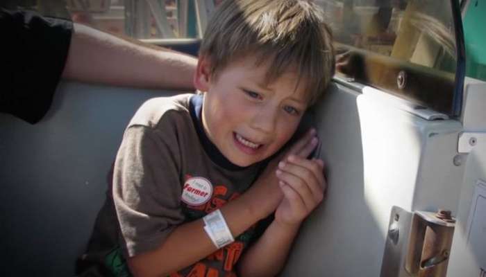 На Киевщене ребенок самостоятельно освободился «из плена похитителей»