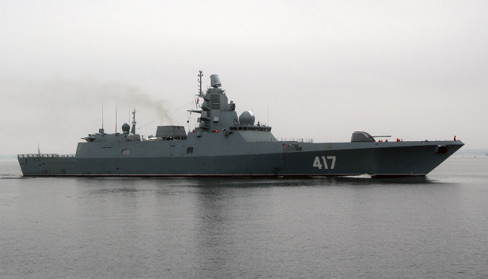 Фрегат РФ «Адмирал Горшков» вторгся в территориальные воды Великобритании