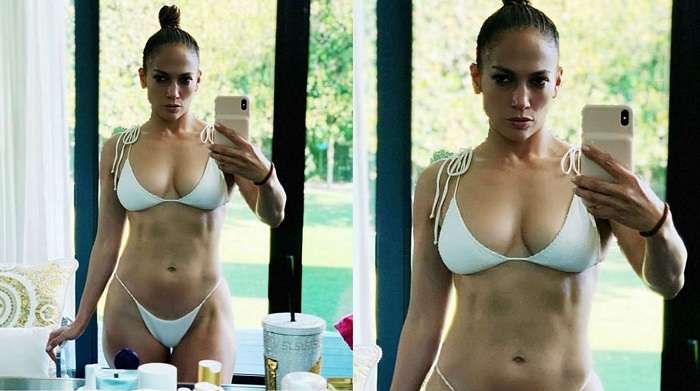 Дженнифер Лопес показала поклонникам свое тело