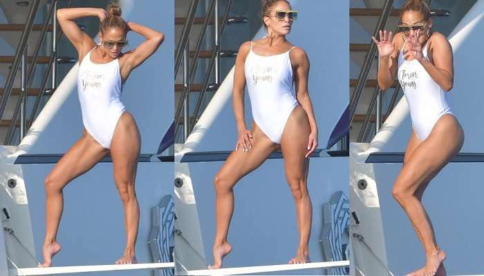 50-летняя Дженнифер Лопес похвасталась телом