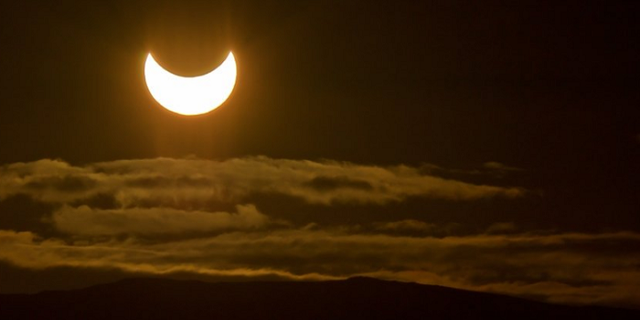 Состоялось второе затмение Солнца в 2018 году