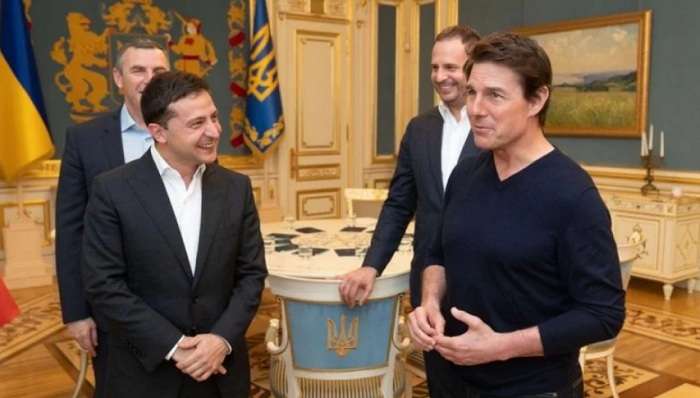 Том Круз приїхав в Україну до Володимира Зеленського