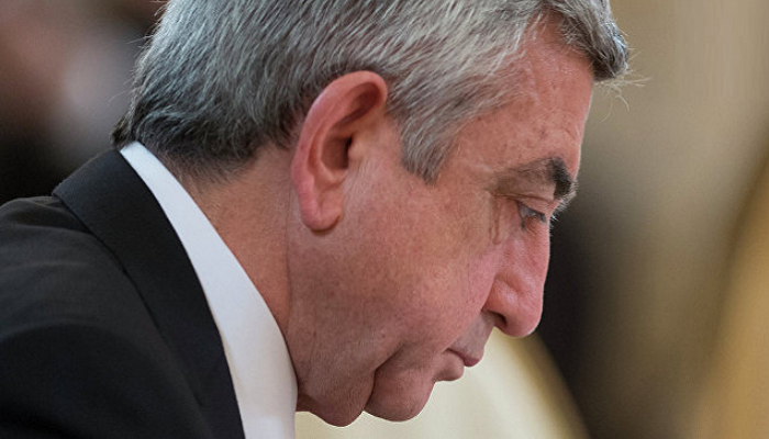 Саргсян выполнил условие народа и покинул пост премьер-министра Армении