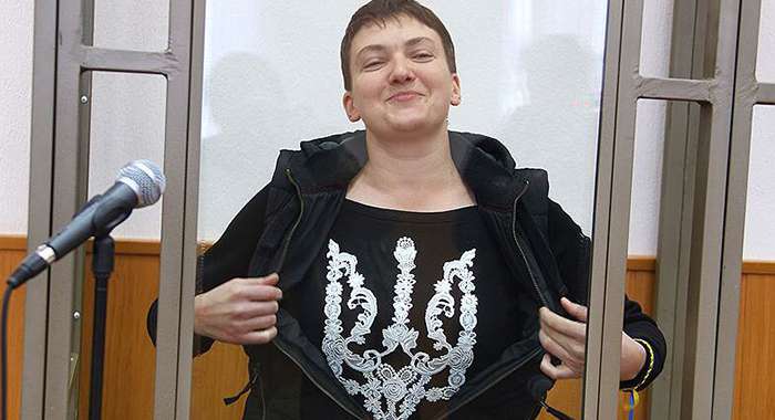 Савченко отримала лист з Росії