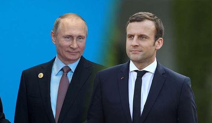 СМИ сообщили о запланированной встрече Путина с Макроном (ВИДЕО)
