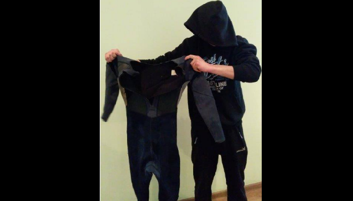 На украинско-румынской границе задержали украинца в гидрокостюме