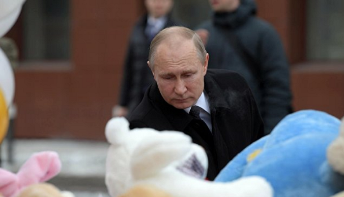 Путин отреагировал на гибель 67 человек в Кемерово