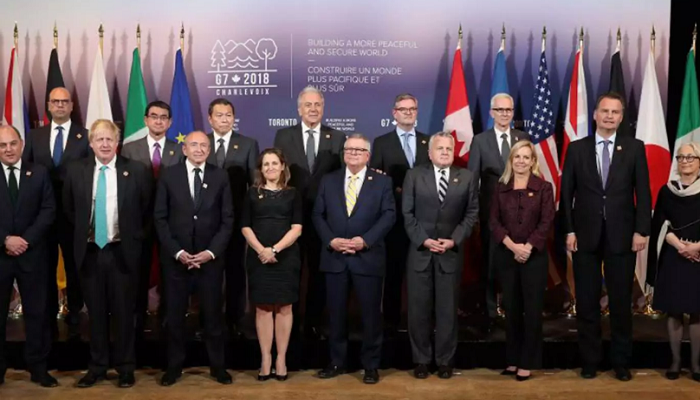 Большая семерка поддержала идею введения новых антироссийских санкций