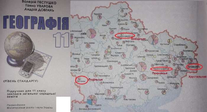 Неосвічені видавці випустили підручник для одинадцятикласників з помилками