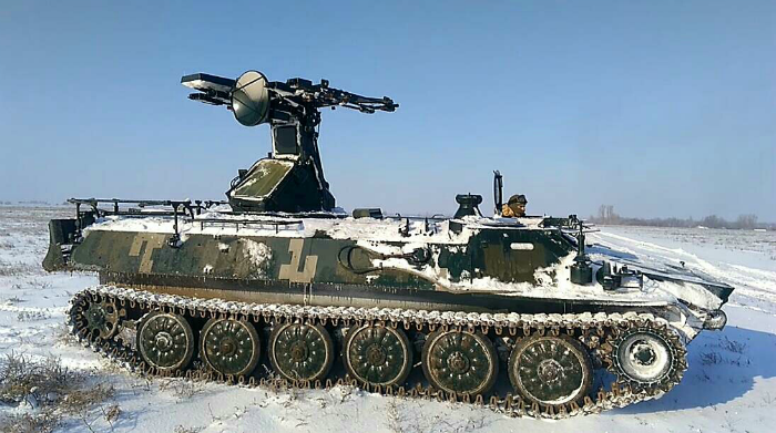 Українські ракетники відпрацювали прикриття артилерії від повітряної атаки (ФОТО)