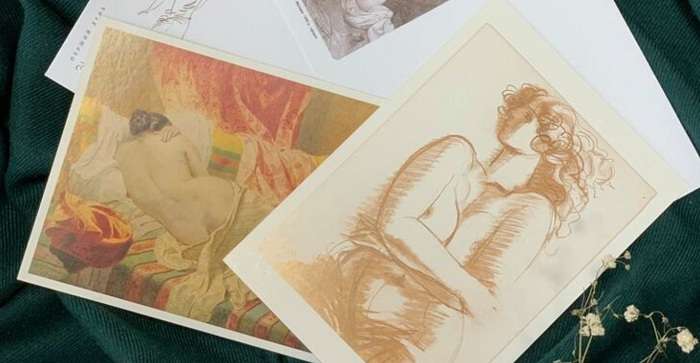 В Украине на почтовых марках изобразят обнаженных женщин