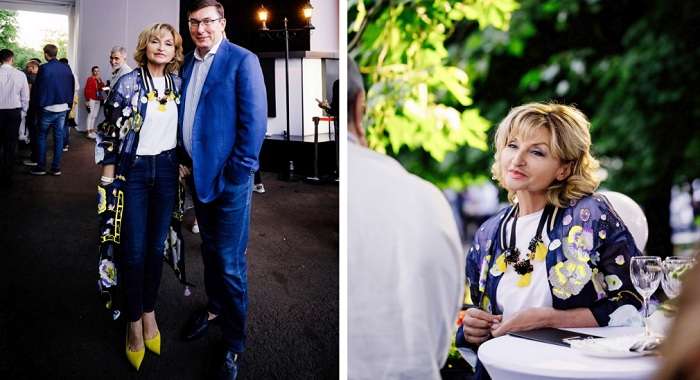 Ирина Луценко выгуляла накидку за $4900