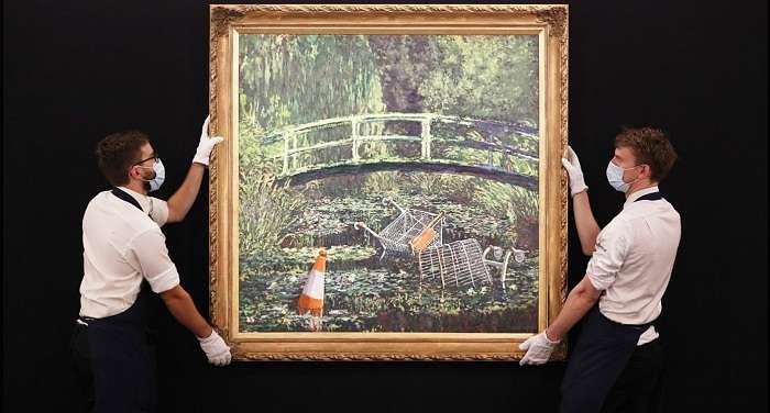 Картину-пародію від Бенксі продали за майже $10 млн