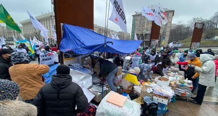 У Києві побільшало протестуючих ФОПів