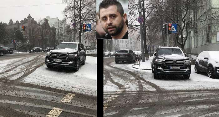 У Мережі показали, як паркується Давид Арахамія