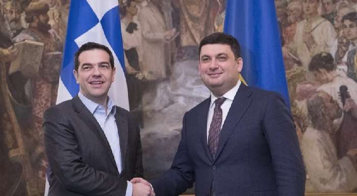 Греція буде розвивати співпрацю з Україною – Ціпрас