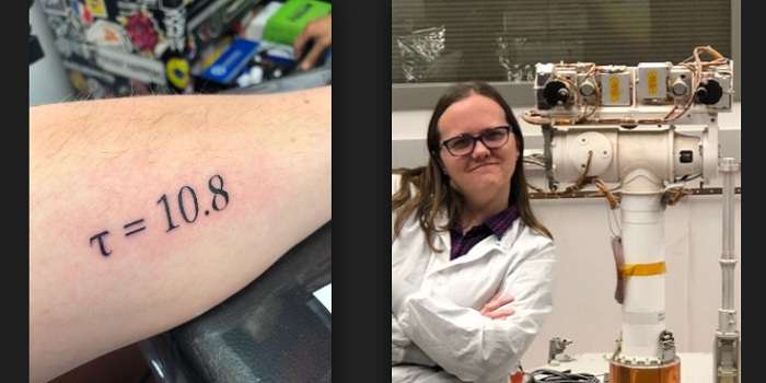 Американский инженер посвятила марсоходу Opportunit татуировку