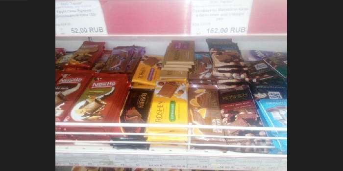 В «ЛДНР» объявили войну шоколадкам «Roshen»
