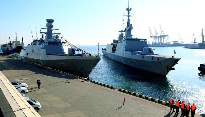 Опубликовано видео боевой группы кораблей ВМС Турции в Одессе (ВИДЕО)