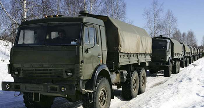 В Брянку переброшено 8 БТР и 12 грузовиков с боевиками «ЛНР»