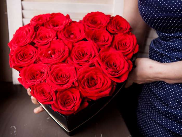 Доставка цветов как способ признания в любви