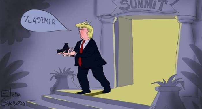 Путина в очередной раз высмеяли на карикатуре