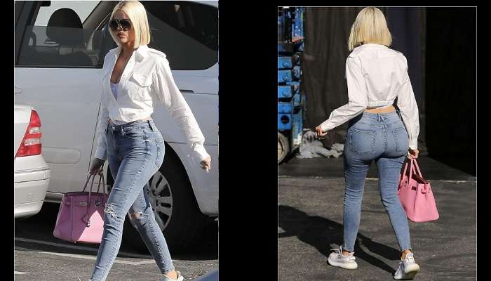 Хлоя Кардашян показала упругие ягодицы