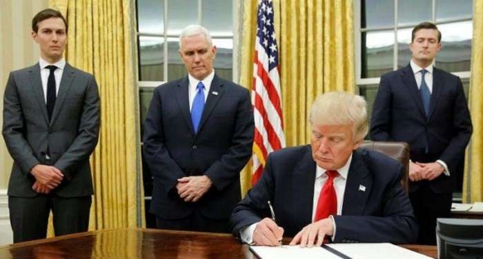 США вийшли з Транстихоокеанського партнерства