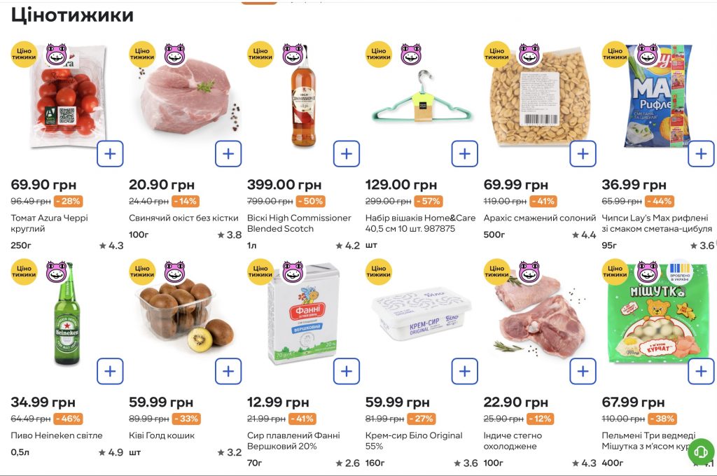 Цінотижики в «Сільпо» 13–20 листопада: найвигідніші пропозиції тижня