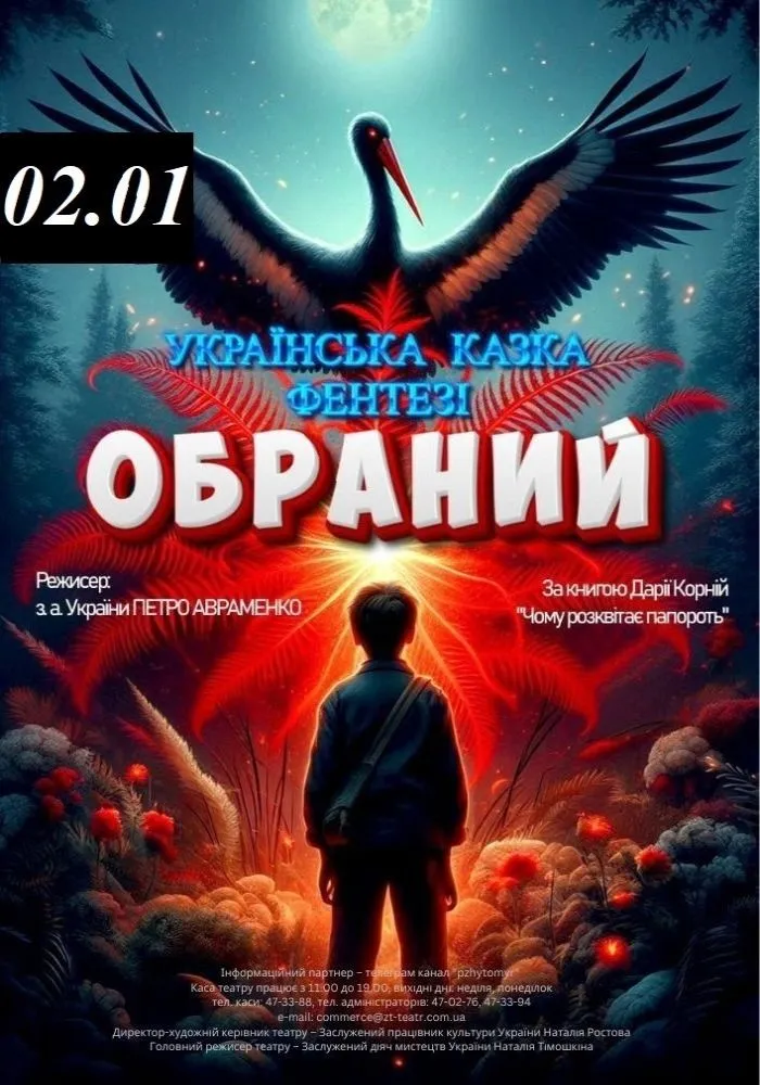 Куди піти на Новий рік 2026 в Житомирі: святкові програми для дорослих і дітей та ціни на квитки