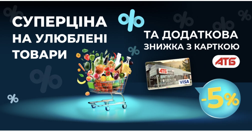 АТБ оголосив тиждень суперзнижок з 1 по 7 грудня: що можна придбати за акційною ціною