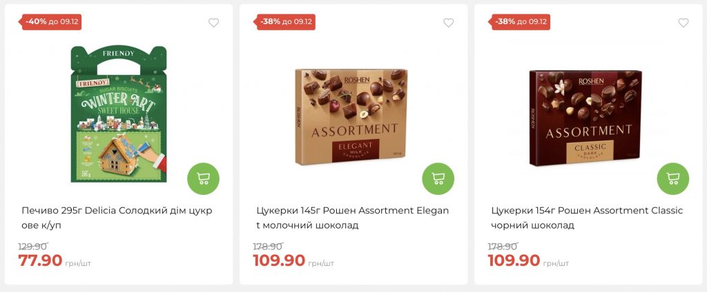 Новорічні знижки в АТБ з 3 по 9 грудня — святкові подарунки за вигідними цінами