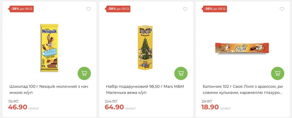 Новорічні знижки в АТБ з 3 по 9 грудня — святкові подарунки за вигідними цінами