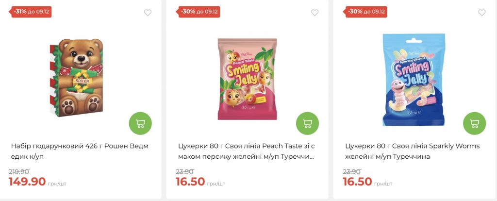 Новорічні знижки в АТБ з 3 по 9 грудня — святкові подарунки за вигідними цінами