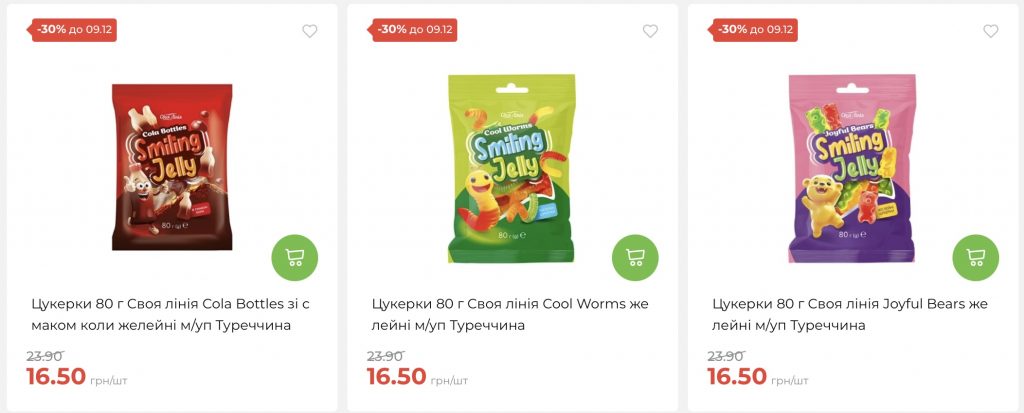 Новорічні знижки в АТБ з 3 по 9 грудня — святкові подарунки за вигідними цінами