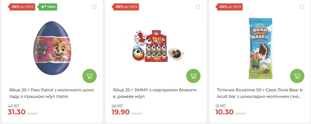 Новорічні знижки в АТБ з 3 по 9 грудня — святкові подарунки за вигідними цінами