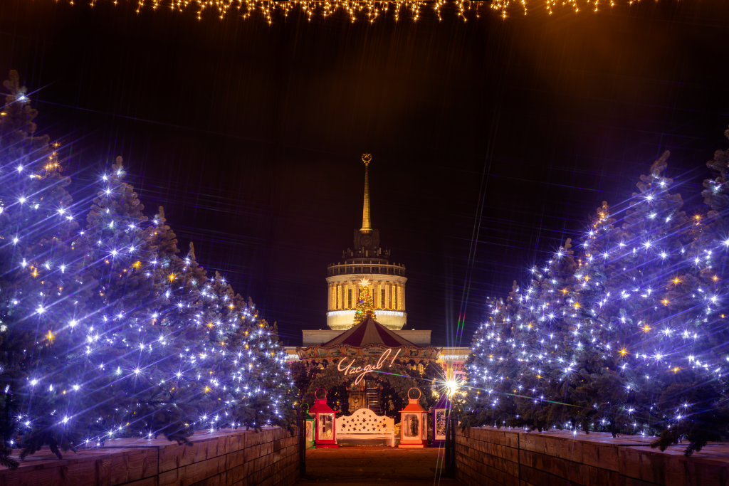 "Зимова країна" на ВДНГ 2025: ковзанка, резиденція Санти та розваги для родини — графік роботи та ціни